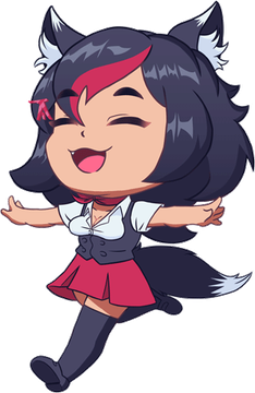 Tsuki corriendo